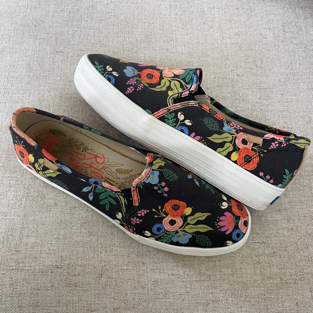 Rifle Paper Co x Keds slip on